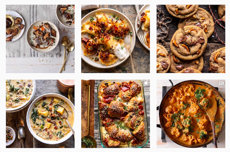 Everything that entertained us in 2019: Tieghan Gerard's Half Baked Harvest Instagram feed