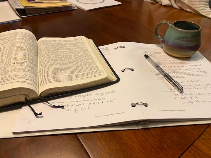 12 things I loved in 2020: Coffee and Bible study in the mornings
